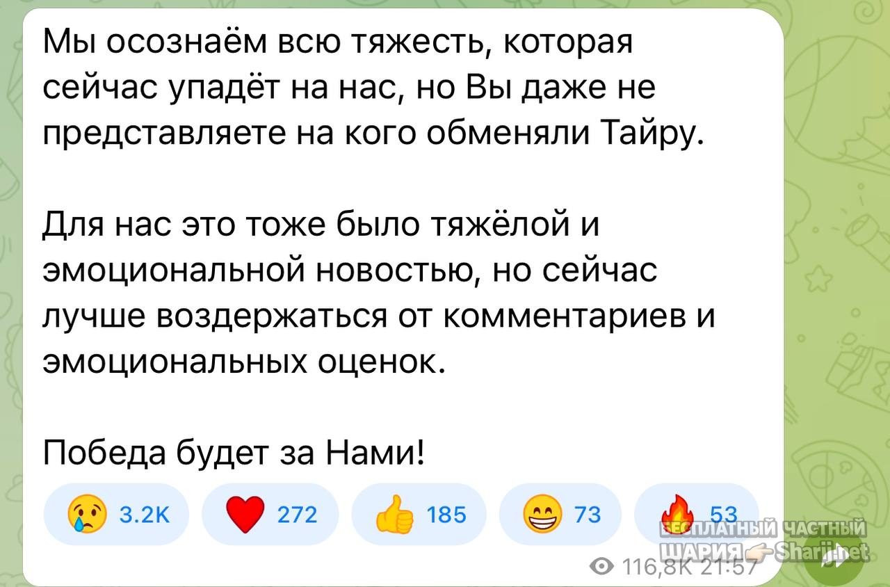 Анатолий Шарий Telegram канал — фото из публикации