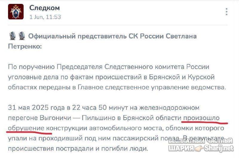 Анатолий Шарий Telegram канал — фото из публикации