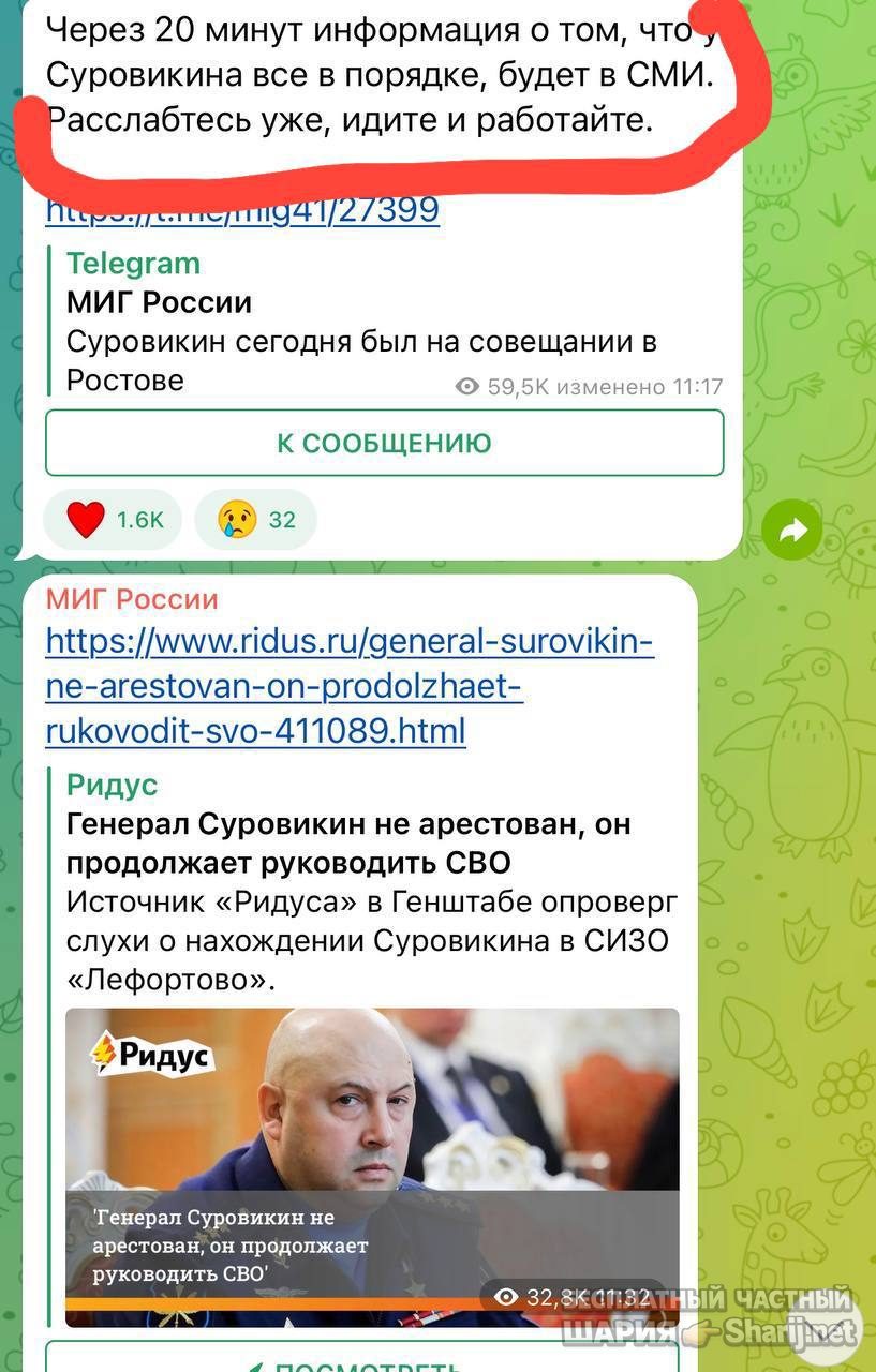 Анатолий Шарий Telegram канал — фото из публикации