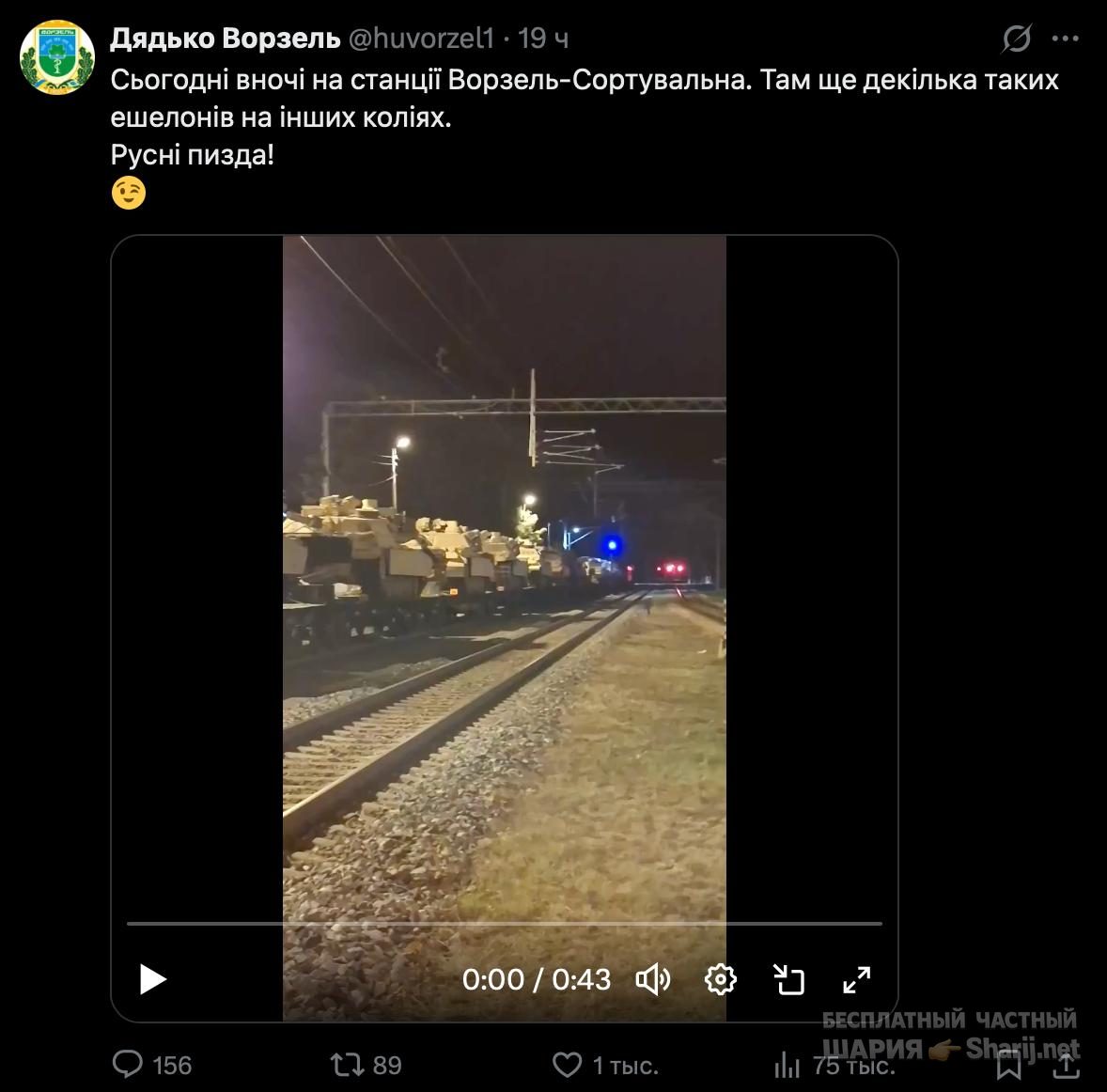 Анатолий Шарий Telegram канал — фото из публикации