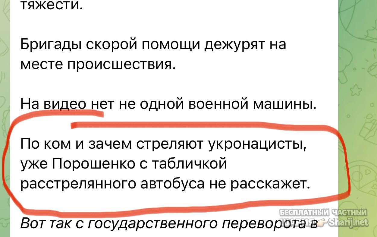 Анатолий Шарий Telegram канал — фото из публикации
