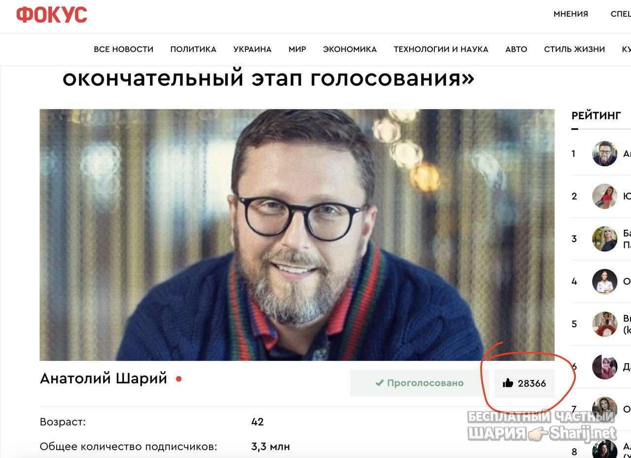 Анатолий Шарий Telegram канал — фото из публикации