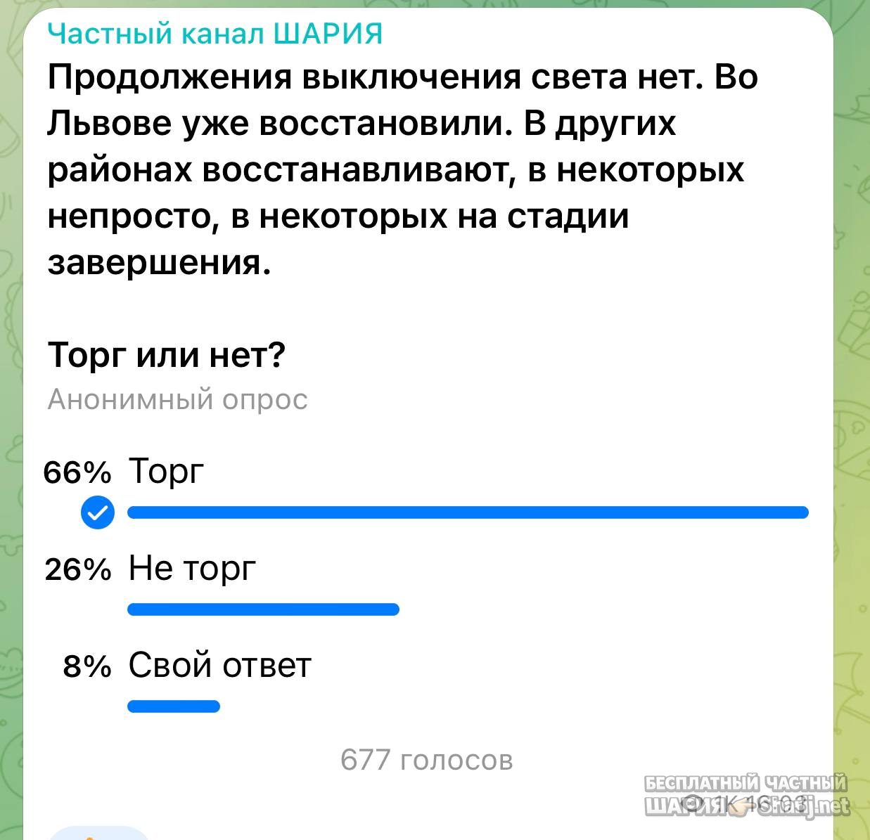 Анатолий Шарий Telegram канал — фото из публикации