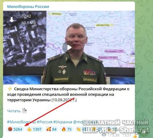 Анатолий Шарий Telegram канал — фото из публикации