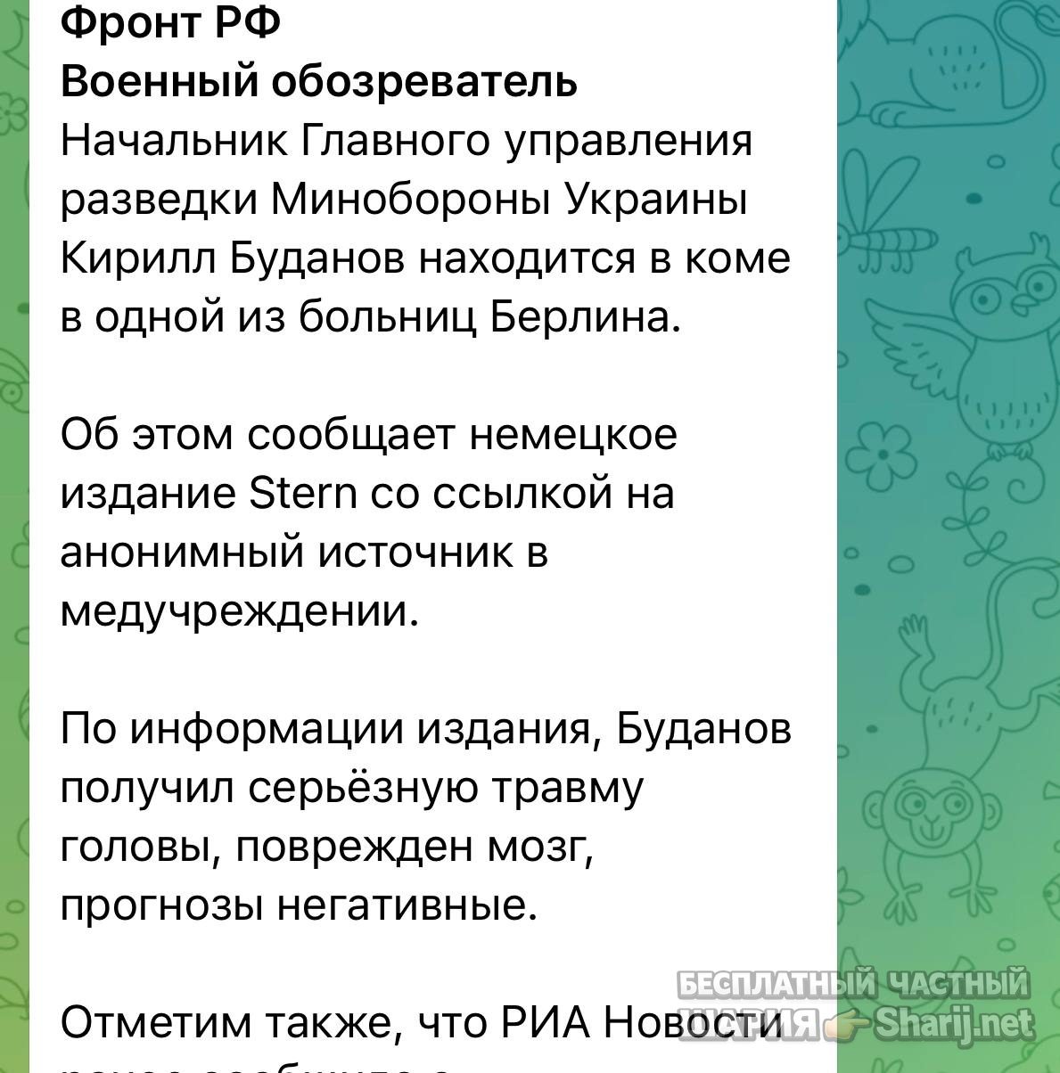Анатолий Шарий Telegram канал — фото из публикации