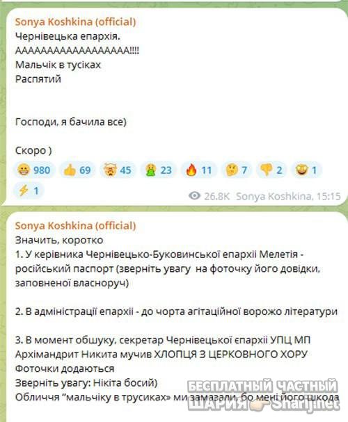 Анатолий Шарий Telegram канал — фото из публикации