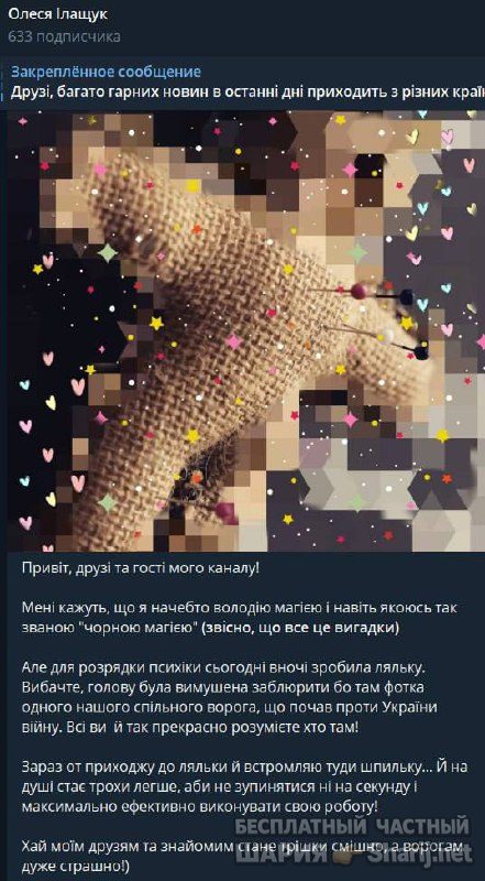 Анатолий Шарий Telegram канал — фото из публикации