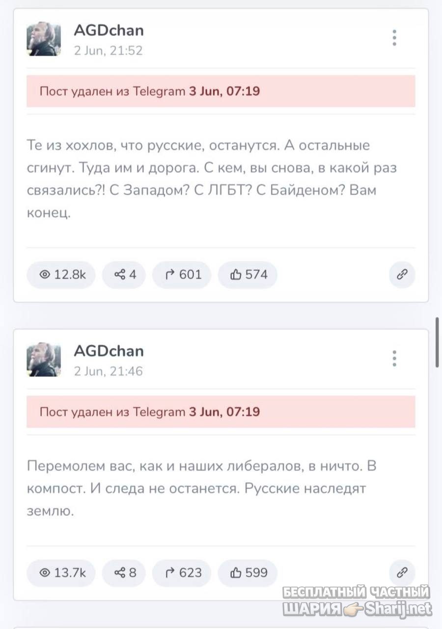 Анатолий Шарий Telegram канал — фото из публикации