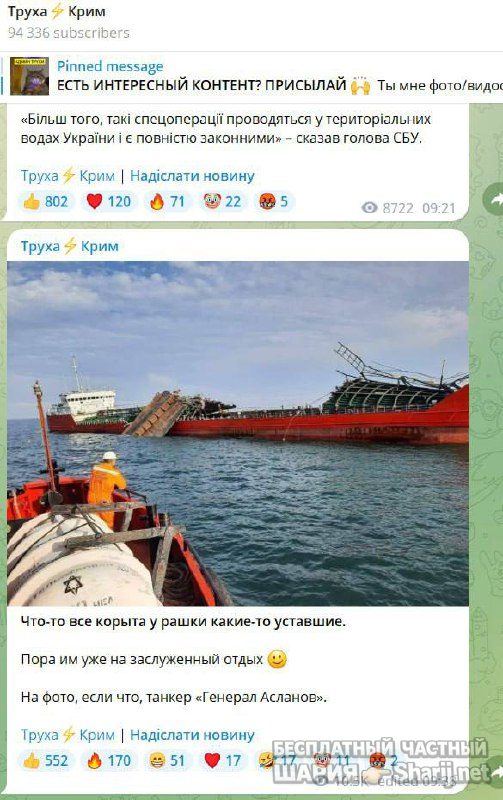 Анатолий Шарий Telegram канал — фото из публикации