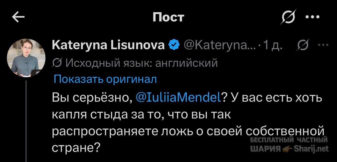 Анатолий Шарий Telegram канал — фото из публикации