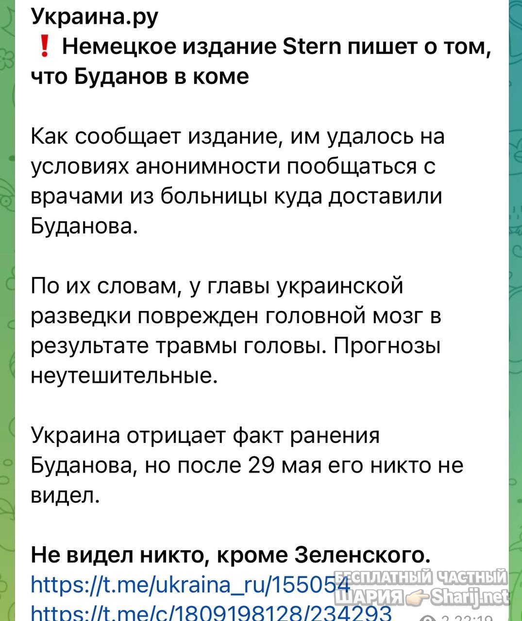 Анатолий Шарий Telegram канал — фото из публикации