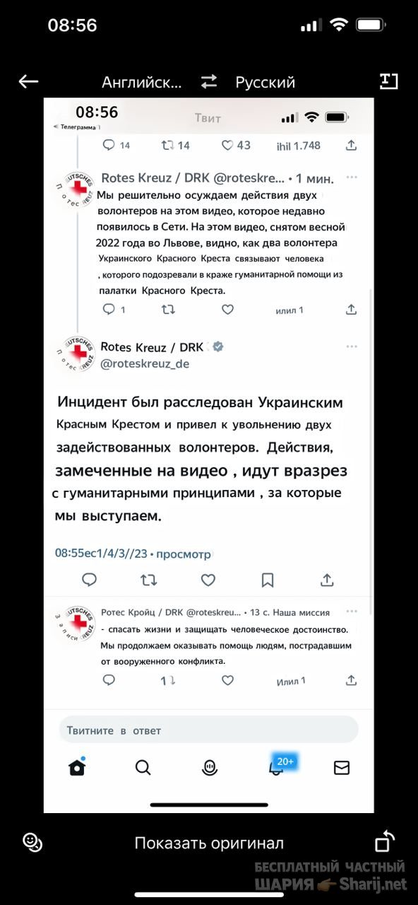 Анатолий Шарий Telegram канал — фото из публикации