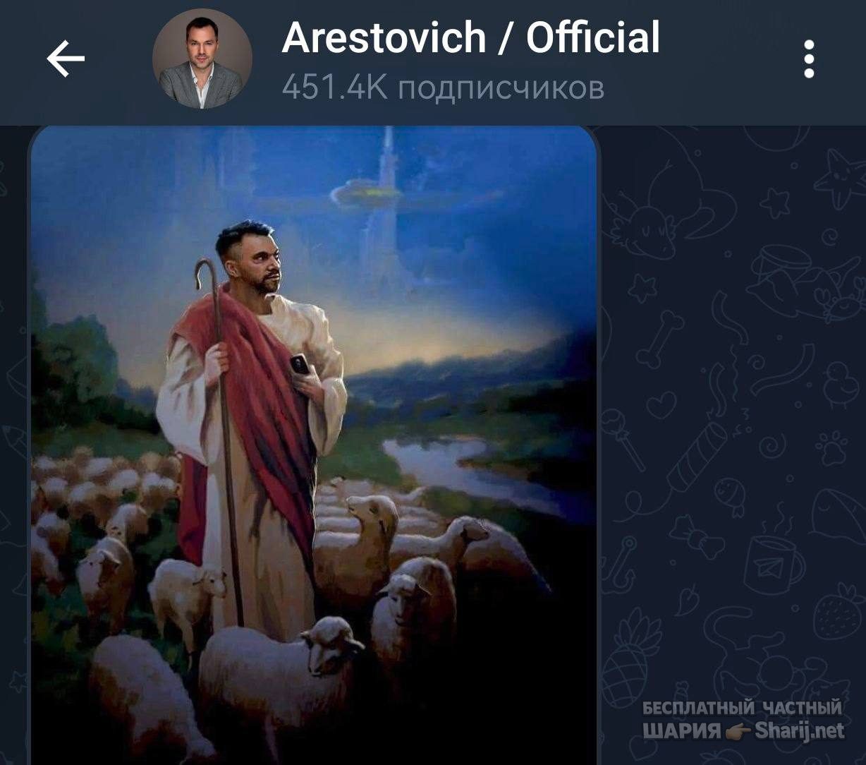 Анатолий Шарий Telegram канал — фото из публикации