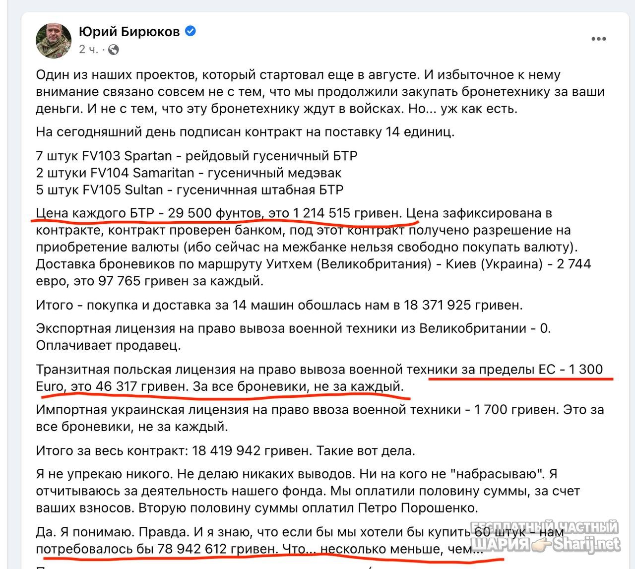Анатолий Шарий Telegram канал — фото из публикации