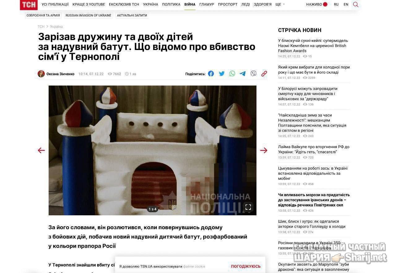 Анатолий Шарий Telegram канал — фото из публикации