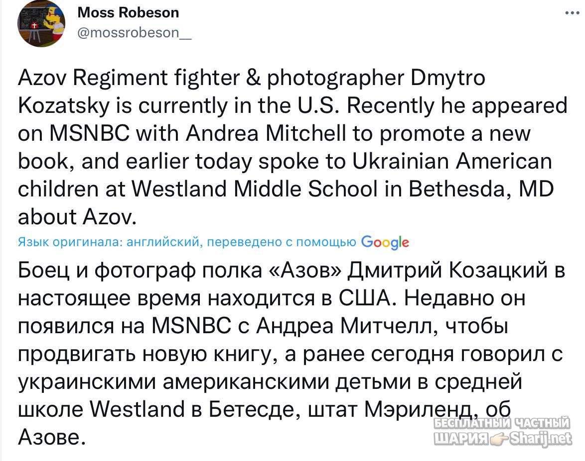 Анатолий Шарий Telegram канал — фото из публикации