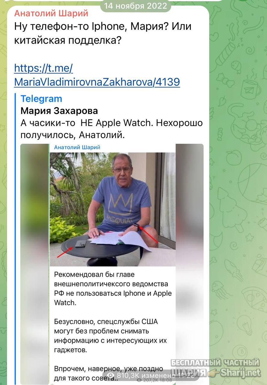 Анатолий Шарий Telegram канал — фото из публикации