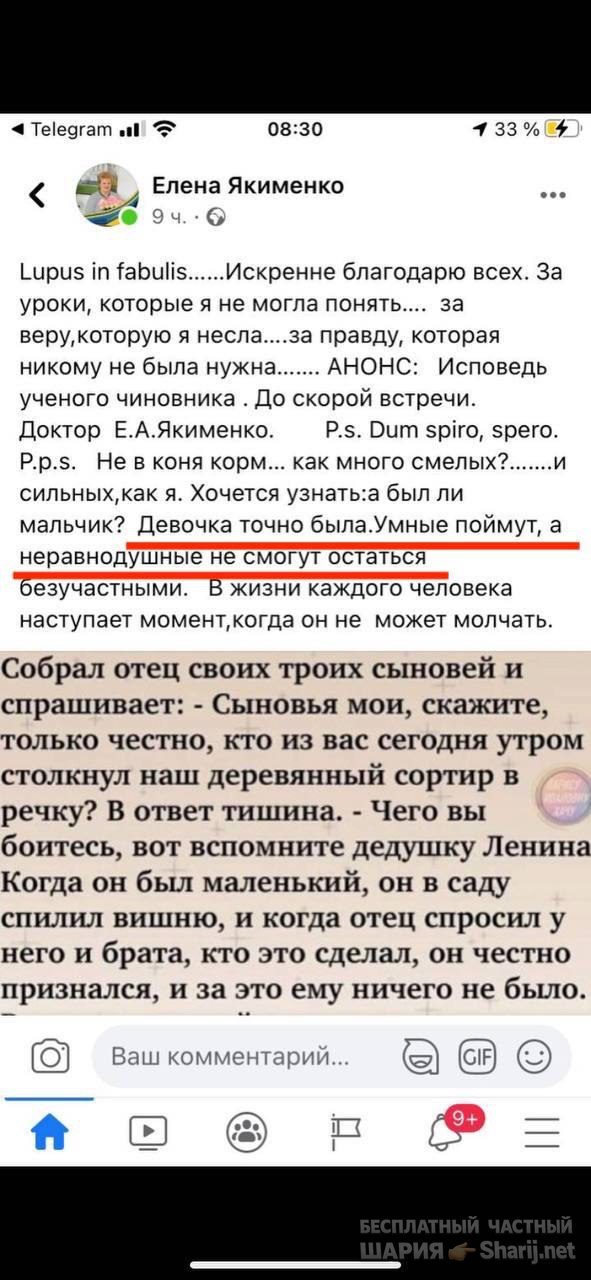 Анатолий Шарий Telegram канал — фото из публикации