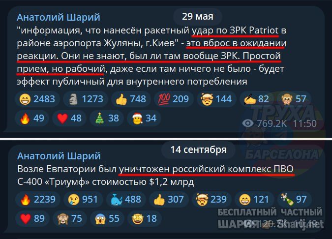Труха Барселона — фото из публикации