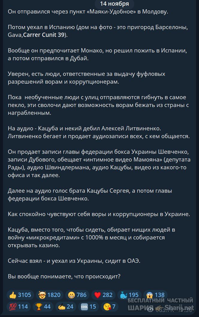 Труха Барселона — фото из публикации
