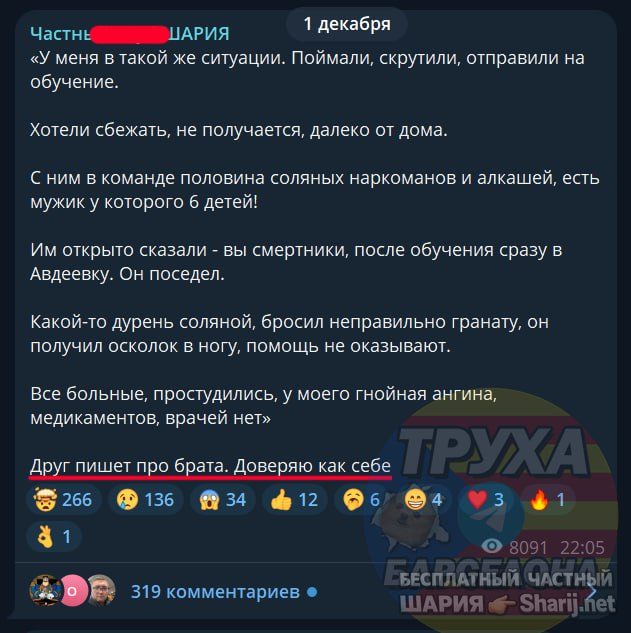 Труха Барселона — фото из публикации